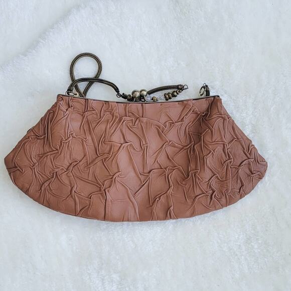 African Vintage Face Crinkled Purse - Picture 3 of 12